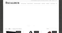 Desktop Screenshot of excaliburaccordions.com